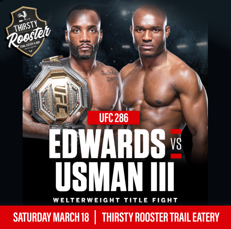 UFC 286 Edwards vs. Usman 3